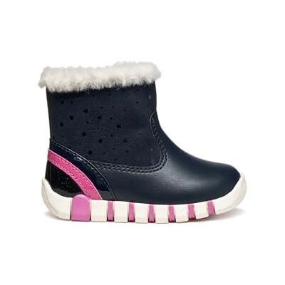 Geox Pojkar flickor B IUPIDOO Girl First Walker Shoe, Navy/Fuchsia, 25 EU, Marinblå fuchsia, 25 EU Geox Pojkar flickor B IUPIDOO Girl First Walker Shoe, Navy/Fuchsia, 25 EU, Marinblå fuchsia, 25 EU