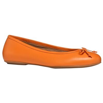 Geox kvinnors D Palmaria B ballet flat, 4 UK, Orange, 39 EU Geox kvinnors D Palmaria B ballet flat, 4 UK, Orange, 39 EU