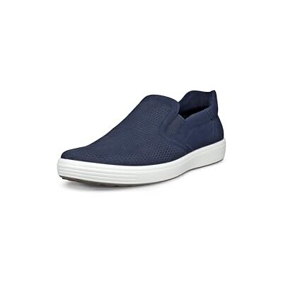 ECCO herr mjuk 7 lätt slip onSneaker, Marin, 10-10.5 ECCO herr mjuk 7 lätt slip onSneaker, Marin, 10-10.5