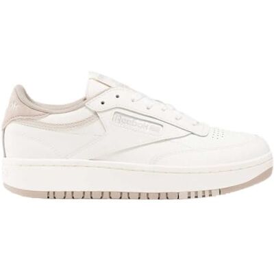 Reebok Women's Club C Double sneakers, Vit/vit/SEDROS, 3.5 UK, Vita vita sedros, 36 EU Reebok Women's Club C Double sneakers, Vit/vit/SEDROS, 3.5 UK, Vita vita sedros, 36 EU