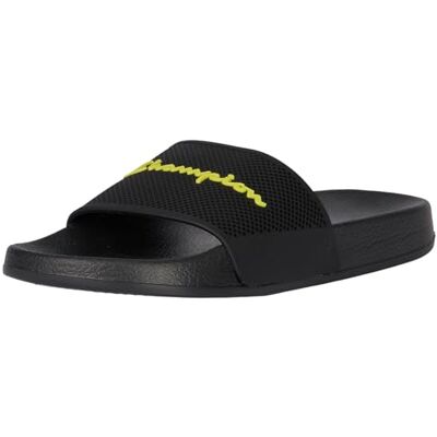Champion Legacy Daytona Tofflor, svart/svavelgul (KK006), 40,5-41 Män SS24, Svart Svavelgul Kk006 Champion Legacy Daytona Tofflor, svart/svavelgul (KK006), 40,5-41 Män SS24, Svart Svavelgul Kk006