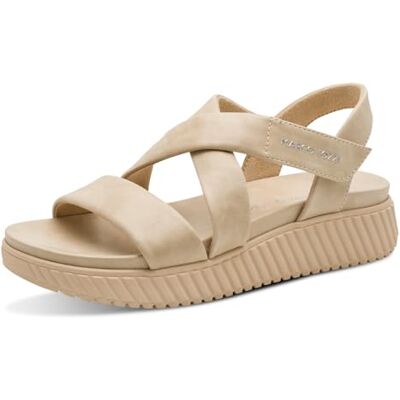 MARCO TOZZI dam 2–28534-46 sandaler, taupe, 36 EU MARCO TOZZI dam 2–28534-46 sandaler, taupe, 36 EU