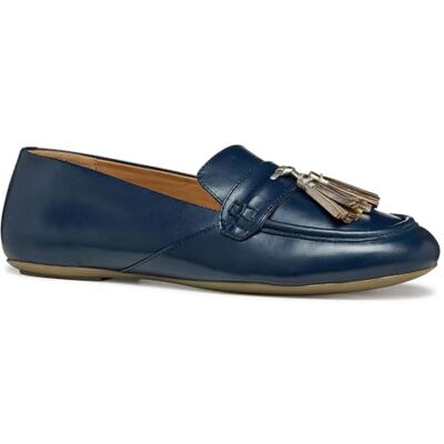 Geox Damer D Palmaria B mocka, Navy Lt guld, 39 EU Geox Damer D Palmaria B mocka, Navy Lt guld, 39 EU