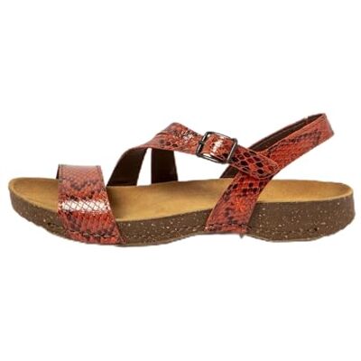 ART 1045 I Breathe, platta damsandaler, Tegel, 41 EU ART 1045 I Breathe, platta damsandaler, Tegel, 41 EU