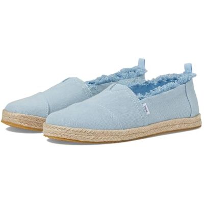 TOMS Alpargata reploafer platt, pastellblå tvättad denim, 3 UK, Pastellblå tvättad denim, 3 UK TOMS Alpargata reploafer platt, pastellblå tvättad denim, 3 UK, Pastellblå tvättad denim, 3 UK