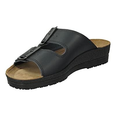 Rohde män, tofflor, tofflor, Svart 90, 43 EU Rohde män, tofflor, tofflor, Svart 90, 43 EU