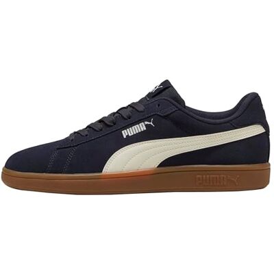 PUMA Smash 3.0 unisex vuxen Sneaker, New Navy-Warm White, 39 EU PUMA Smash 3.0 unisex vuxen Sneaker, New Navy-Warm White, 39 EU