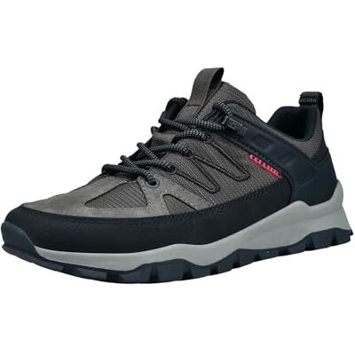bugatti mäns sneaker, 323-A0B02, mörkgrå/svart, 44, Mörkgrå svart, 44 EU bugatti mäns sneaker, 323-A0B02, mörkgrå/svart, 44, Mörkgrå svart, 44 EU