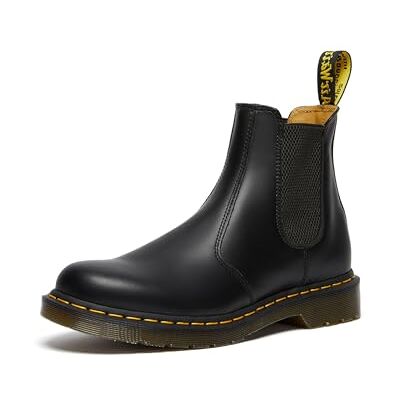Dr. Martens 2976 Crazy Horse Gaucho, unisex vuxna Chelsea-stövlar, svart, 40 EU Dr. Martens 2976 Crazy Horse Gaucho, unisex vuxna Chelsea-stövlar, svart, 40 EU