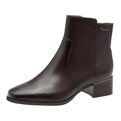 Tamaris dam komfort boot heel stövletter, espresso, 36 EU, espresso, 36 EU Tamaris dam komfort boot heel stövletter, espresso, 36 EU, espresso, 36 EU