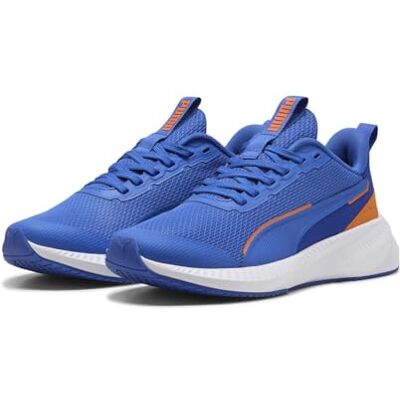 PUMA Unisex barn Flyer Lite 3 Jr Sneaker, Mountain Blue White, 5 UK PUMA Unisex barn Flyer Lite 3 Jr Sneaker, Mountain Blue White, 5 UK
