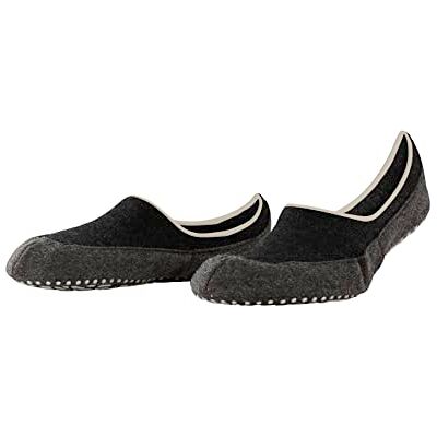 FALKE unisex vuxen Toffelsocka Cosyshoe Invisible M Hp ull grepp på sula 1 par, Grå Anthracite Melange 3082, 43-44 FALKE unisex vuxen Toffelsocka Cosyshoe Invisible M Hp ull grepp på sula 1 par, Grå Anthracite Melange 3082, 43-44