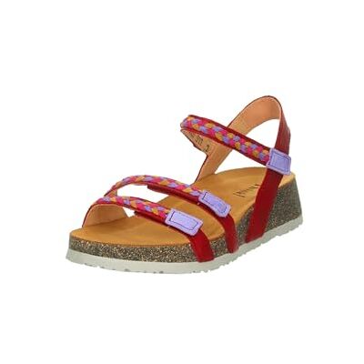 Think! Dam Koak Damen Lederfutter Sandal, Fragola Kombi 5000, 42 EU Think! Dam Koak Damen Lederfutter Sandal, Fragola Kombi 5000, 42 EU