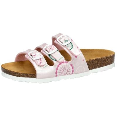Lico Bioline Flower Kids, Sabot, Rosa, Vit, 32 EU Lico Bioline Flower Kids, Sabot, Rosa, Vit, 32 EU