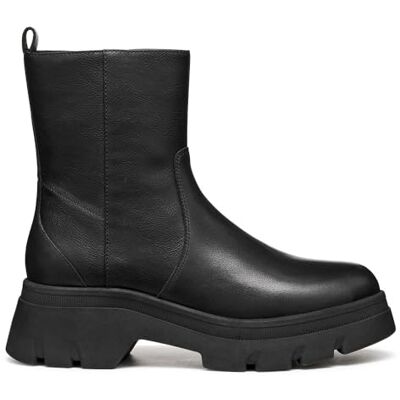 Geox Dam D Pluette Ankle Boot, svart, 37.5 EU Geox Dam D Pluette Ankle Boot, svart, 37.5 EU