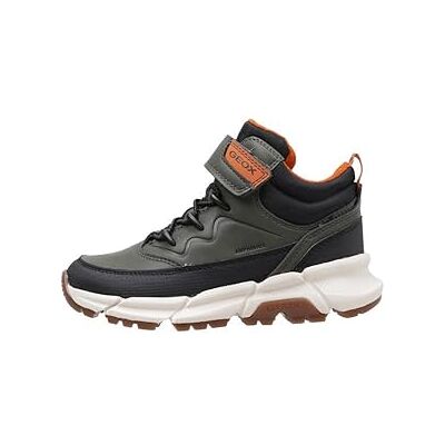 Geox Pojkar J Flexyper Plus Boy Ankle Boot, Militär orange, 28 EU Geox Pojkar J Flexyper Plus Boy Ankle Boot, Militär orange, 28 EU