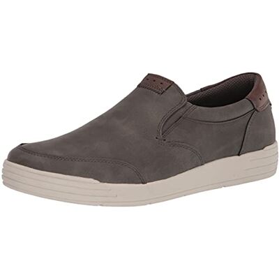 Nunn Bush Mäns Kore City promenad mockasin tå sneaker stil dra på loafer-sko, Grå Grå 39 EU Nunn Bush Mäns Kore City promenad mockasin tå sneaker stil dra på loafer-sko, Grå Grå 39 EU