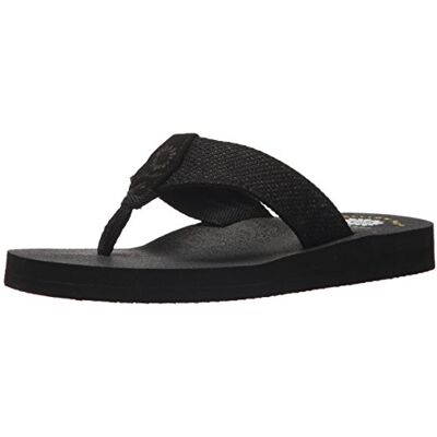 Yellow Box womens Dax Sandal, Black, 7.5 US Yellow Box womens Dax Sandal, Black, 7.5 US