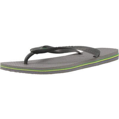 Havaianas Unisex Brasil, staalgrijs, 4,5/5 Havaianas Unisex Brasil, staalgrijs, 4,5/5