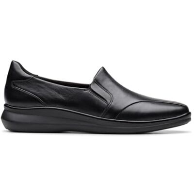 Clarks Lynell Edge Womens Black Leather, 3.5 Clarks Lynell Edge Womens Black Leather, 3.5