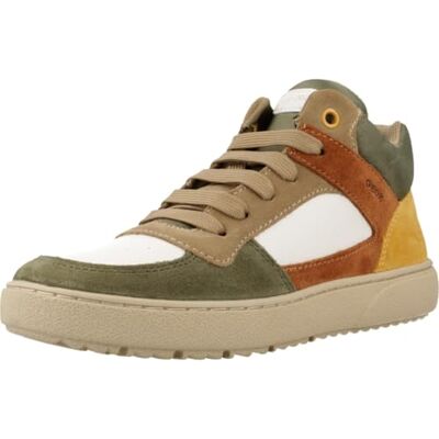 Geox Jungen J Theleven Boy C Sneaker, Brwon, 4.5 UK Geox Jungen J Theleven Boy C Sneaker, Brwon, 4.5 UK