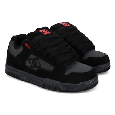 DC Shoes DC skor herr DC spole sneakers, svart/grå/röd, 40,5 EU DC Shoes DC skor herr DC spole sneakers, svart/grå/röd, 40,5 EU