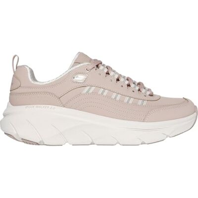 Skechers kvinnors D'LUX Walker 2.0 Golden Step sneakers, Taupe, 5.5 UK, Mullvadsbrunt, 38.5 EU Skechers kvinnors D'LUX Walker 2.0 Golden Step sneakers, Taupe, 5.5 UK, Mullvadsbrunt, 38.5 EU