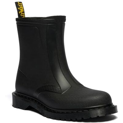 Dr. Martens unisex-vuxen 1460 regnstövel, Svart PVC, 7 Women/6 Men Dr. Martens unisex-vuxen 1460 regnstövel, Svart PVC, 7 Women/6 Men