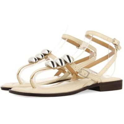 GIOSEPPO RESEBURG, platta damsandaler, off-vit, 41 EU, Elfenben, 41 EU GIOSEPPO RESEBURG, platta damsandaler, off-vit, 41 EU, Elfenben, 41 EU