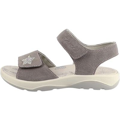 Lurchi Flicka 74l2003007 platt sandal, GRÅ, 35 EU Lurchi Flicka 74l2003007 platt sandal, GRÅ, 35 EU