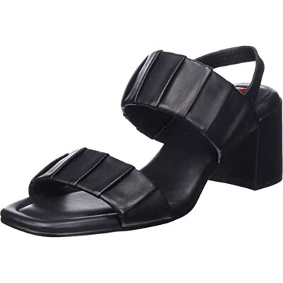 HÖGL Damen Sharon Sandale mit Absatz, Svart, 3 UK Wide HÖGL Damen Sharon Sandale mit Absatz, Svart, 3 UK Wide