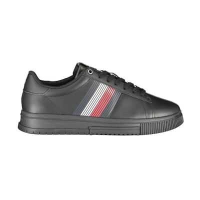 Tommy Hilfiger herr Supercup LTH Seasonal Fm0fm05129 Mid Top, Svart, 43 EU Tommy Hilfiger herr Supercup LTH Seasonal Fm0fm05129 Mid Top, Svart, 43 EU