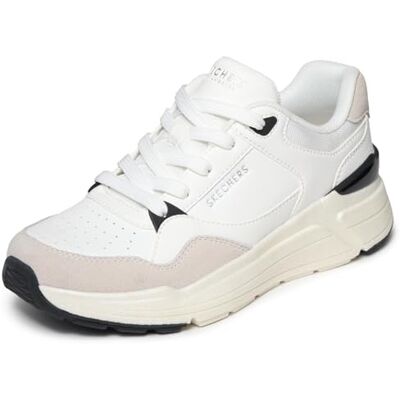 Skechers dam ROVINA LITE Cool Two The CORE sneakers, Vit svart, 5,5 UK Skechers dam ROVINA LITE Cool Two The CORE sneakers, Vit svart, 5,5 UK