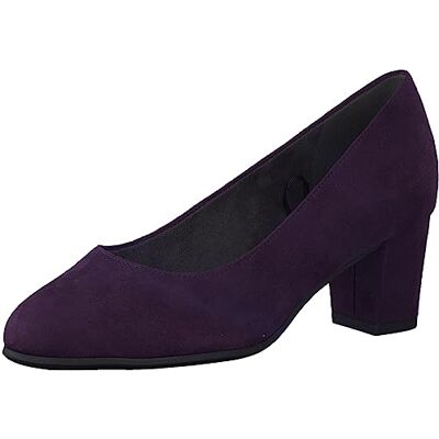 Jana Dam Softline 8-22468-41 Bekväm multibredd bekväm sko klassisk vardagsskor business enkla pumps, lila, 40 EU Weit Jana Dam Softline 8-22468-41 Bekväm multibredd bekväm sko klassisk vardagsskor business enkla pumps, lila, 40 EU Weit