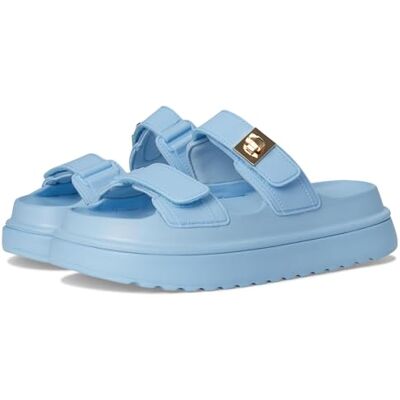 Steve Madden Dam Bigschmona glidande sandaler, Blue Gely, 40 EU, Blå gelé, 40 EU Steve Madden Dam Bigschmona glidande sandaler, Blue Gely, 40 EU, Blå gelé, 40 EU