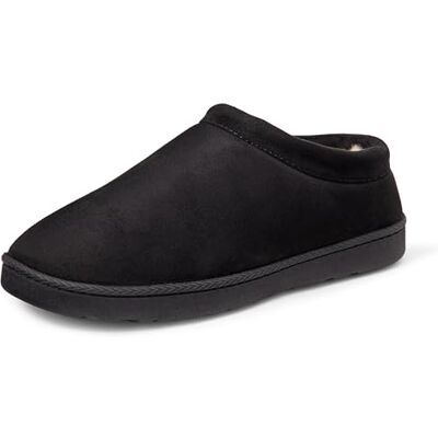 Amazon Essentials Aewm94134 kvinnors Sherpa Clog tofflor, Svart, 7 US Amazon Essentials Aewm94134 kvinnors Sherpa Clog tofflor, Svart, 7 US