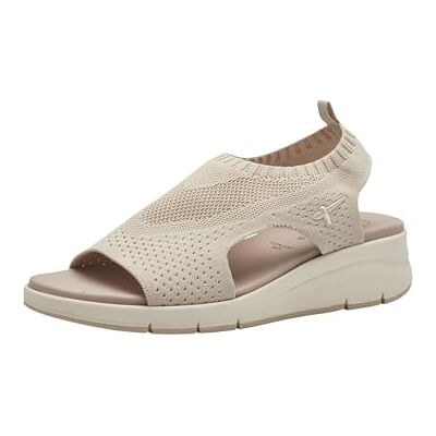 Tamaris dam komfort 8-88713-42 411 elfenben kilplatåsandal bekväm multibredd vardagssko festlig elegant fiskarsandaler, 38 EU bred, elfenben, 38 EU Weit Tamaris dam komfort 8-88713-42 411 elfenben kilplatåsandal bekväm multibredd vardagssko festlig elegant fiskarsandaler, 38 EU bred, elfenben, 38 EU Weit