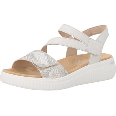 Remonte D3l51, sandal med damarmband, beige, 43 EU Remonte D3l51, sandal med damarmband, beige, 43 EU