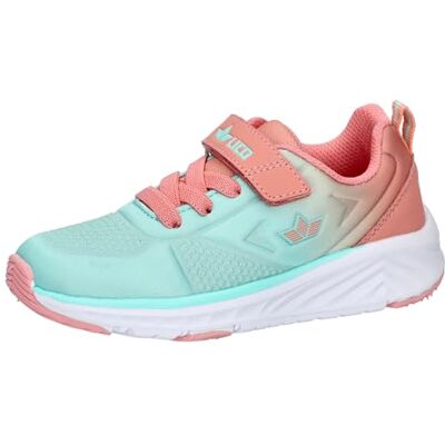Lico Pojkar unisex barn Cranston VS sneakers, turkos/lax, 28 EU Lico Pojkar unisex barn Cranston VS sneakers, turkos/lax, 28 EU