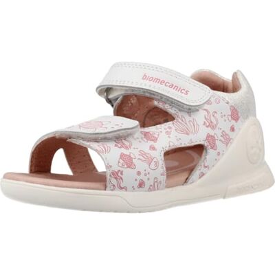 Biomecanics Vit tryckt sandal Biomecanics Vit tryckt sandal