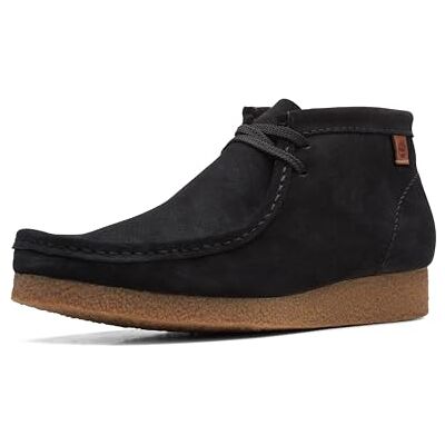 Clarks Shacre Boot herr Chukka skor, Svart mocka, 41.5 EU Clarks Shacre Boot herr Chukka skor, Svart mocka, 41.5 EU