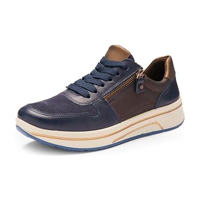 ARA dam Sapporo sneakers, blå, amaron, spår, 39 EU bred, Blå Amarone Nuts, 39 EU Weit ARA dam Sapporo sneakers, blå, amaron, spår, 39 EU bred, Blå Amarone Nuts, 39 EU Weit