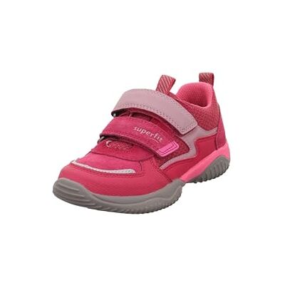 Superfit flickors storm sneaker, Röd Rosa 5510, 6 UK Narrow Superfit flickors storm sneaker, Röd Rosa 5510, 6 UK Narrow