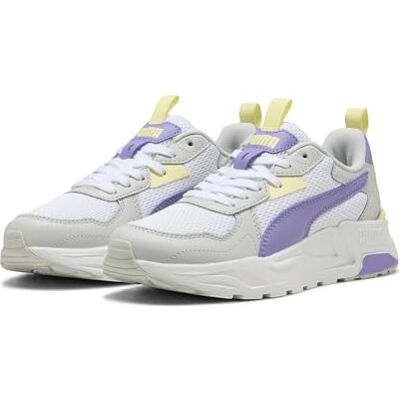 PUMA Trinity LITE JR sneakers, Vit-Lavendel Alert-Glacial Gray, 4.5 UK, Vit Lavendel Alert Glacial Grå, 4.5 UK PUMA Trinity LITE JR sneakers, Vit-Lavendel Alert-Glacial Gray, 4.5 UK, Vit Lavendel Alert Glacial Grå, 4.5 UK