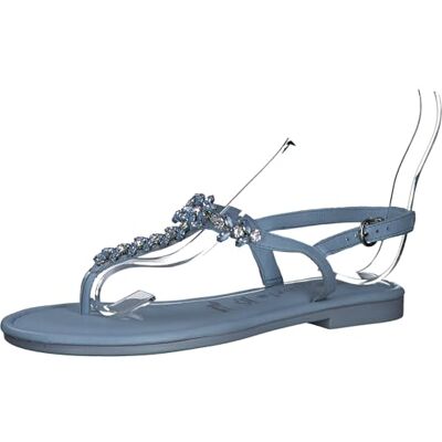 Tamaris dam 1-28124-42 platta sandaler, ljusblå, 37 EU Tamaris dam 1-28124-42 platta sandaler, ljusblå, 37 EU