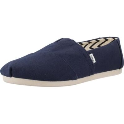 TOMS RECYCLED COTTON ALPARGATA herr Loafer platt TOMS RECYCLED COTTON ALPARGATA herr Loafer platt