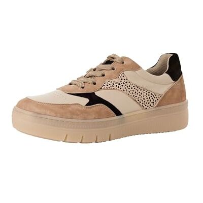 Tamaris Damen Sneaker Low 1-23707-44, Damsneakers, Beige Comb, 38 EU Tamaris Damen Sneaker Low 1-23707-44, Damsneakers, Beige Comb, 38 EU