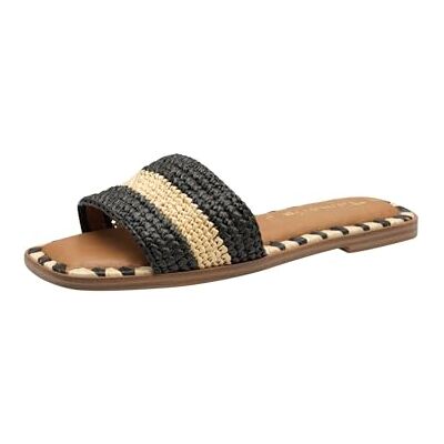 Tamaris dam 1-27117-44 tofflor, Beige kam, 41 EU Tamaris dam 1-27117-44 tofflor, Beige kam, 41 EU