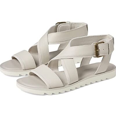 TOMS Dam Sidney slitbana platt sandal, Kitt, 35.5 EU TOMS Dam Sidney slitbana platt sandal, Kitt, 35.5 EU
