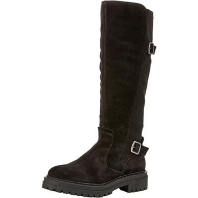 Geox Dam D Iridea Knee High Boot, svart, 37 EU Geox Dam D Iridea Knee High Boot, svart, 37 EU